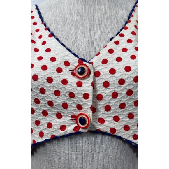 1960'S VINTAGE SAILBOAT CUTOUT MOD MAXI DRESS 6/8 - Picture 5 of 8